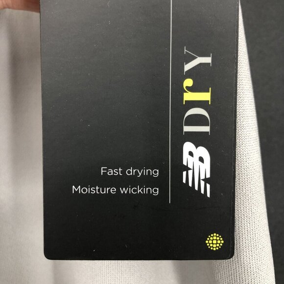 New Balance Men's Solid Full Length Baseball Pants L Gray Fast Dry Moisture Wick - Picture 4 of 10